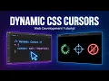 Dynamic CSS Cursor Morphing VS Code to Browser Live Demo