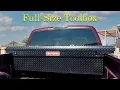 Full-Size Craftsmen Truck Toolbox Install