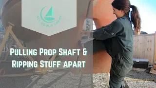 On the Hard 1.1: Attempting to Pull Prop Shaft & Ripping Stuff Apart