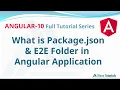 What is PackageJson E2E folder in Angular app Angular 10 Full Tutorial Series Wave Tutorials