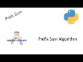 Prefix sum Python Castor Classes