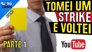 PARTE 1: A HISTÓRIA COMPLETA: PRIMEIRA LIVE DEPOIS DE SER SUSPENSO DO YOUTUBE