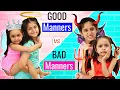 Download Lagu Good Manners vs Bad Manners | Good Habits in Kids | MyMissAnand