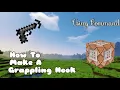 Minecraft Bedrock How to Make a Grappling Hook Using Commands