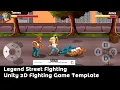 Legend Street Fighting - Unity 2D Fighting Game Unity 2D Action Game Template