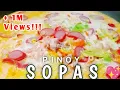 PINOY SOPAS FILIPINO CHICKEN MACARONI SOPAS