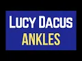 Lucy Dacus - Ankles [Karaoke]