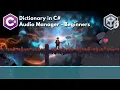 Audio in Unity Manager in Unity for Beginners