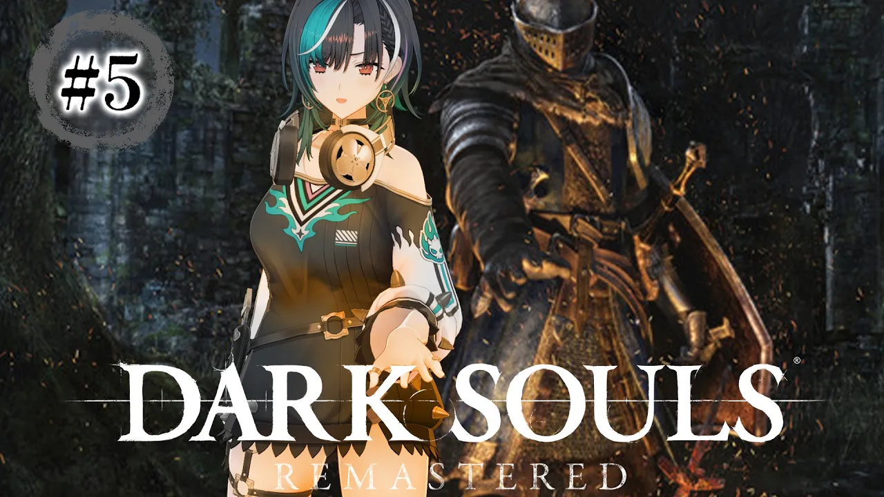 【DARK SOULS REMASTERED】#5 いざアノールロンドへ！！！！！！！！※ネタバレ注意【#輪堂千速 / #hololivedev_is  #FLOWGLOW 】