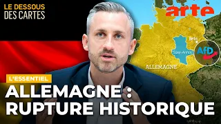 Pourquoi l'AfD est en tête dans l'ex-RDA | L'Essentiel du Dessous des cartes | ARTE