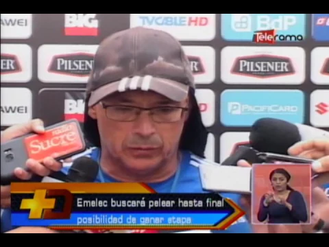 Emelec buscará pelear hasta final posibilidad de ganar etapa