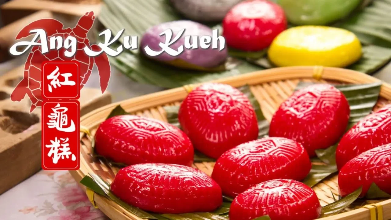 How To Make Ang Ku Kueh (Red Tortoise Cake)   Share Food Singapore
