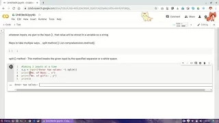 Python - taking multiple inputs split