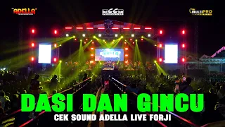 dasi dan gincu cek sound adella feat cumi cumi audio multi pro picture live forji