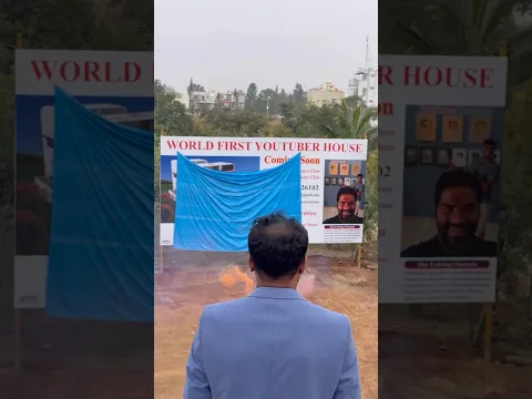 World First YouTuber House - Datta Benur Creation - Make Your Own Creation #youtube #youtubeshorts