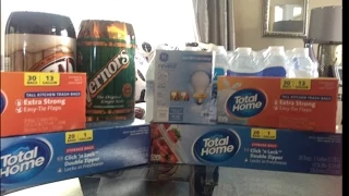 CVS and Rite Aid Haul - FREE Light Bulbs Cheap Trash Bags