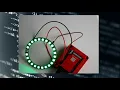 Micro Python NeoPixel LED Light ring Demo