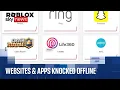 Huge internet outage knocks out Amazon Snapchat other websites apps games Sky News coverage