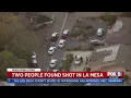 2 People Found Shot In La Mesa