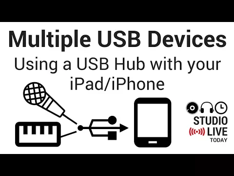 Download MP3 Connect Multiple USB Devices to an iPad/iPhone using a Powered USB Hub (GarageBand iOS)
