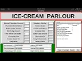 Python-Tkinter GUI Project with source code ICE-CREAM PARLOUR MANAGEMENT SYSTEM