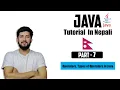 Java tutorial in Nepali Part 7 Operators Types of Operators in Java