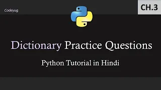 Python Tutorial in Hindi Python Tutorial for Beginners in Hindi Dictionary Questions in Python