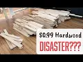 0 99 Utility Oak Flooring - What You Actually Get