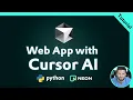 Build your first Web App with Cursor AI Python Virtual Machines and Neon Postgres