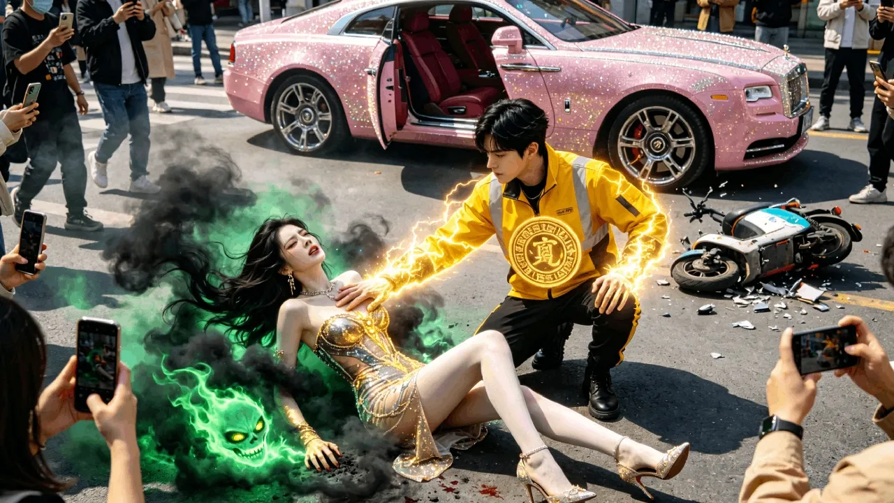 CEO na babae biglang nagkasakit; delivery boy isang tapik—naligtas, nagbigay agad ng milyong yaman poster