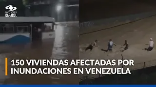 Emergencia en Venezuela por lluvias e inundaciones: una persona falleció y cinco están desaparecidas