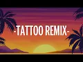 Download Lagu Rauw Alejandro \u0026 Camilo - Tattoo Remix (Letra/Lyrics)