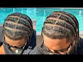 How To Cornrow Men s Pop Smoke Braids