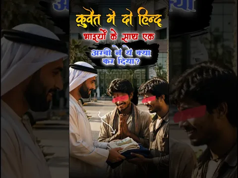 एक अरबी मुस्लिम दो हिन्दू भाइयो के साथ ये क्या कर दिया 😱 #shorts
