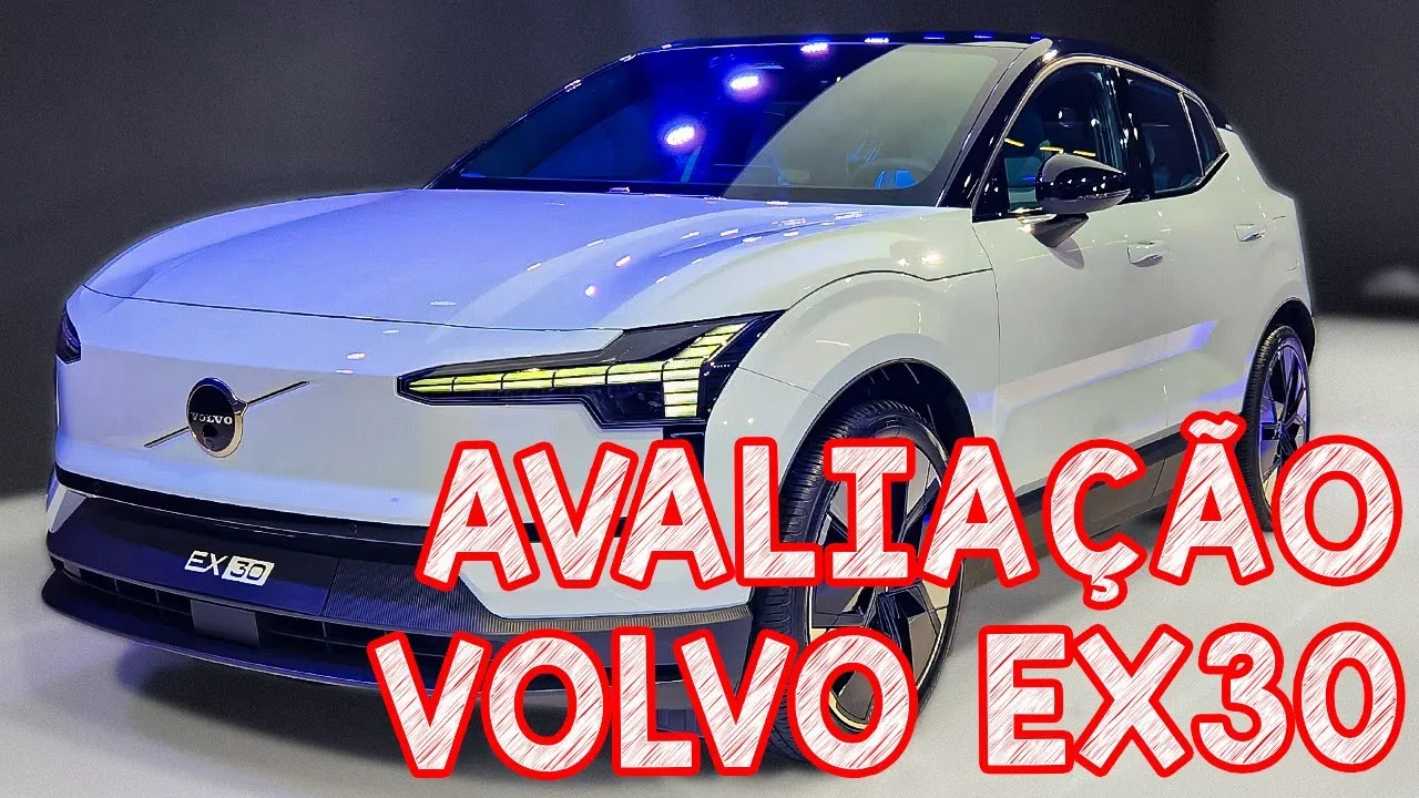 Avaliação NOVO VOLVO EX30 - MAIS BARATO QUE COMPASS E UM DOS CARROS ELÉTRICOS MAIS BARATOS
