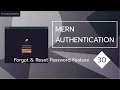 Full Stack MERN Authentication 30 - Forgot Reset Feature