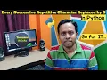 Every Successive Repetitive Character Replaced By in Python Python Tutorial Reverse a String