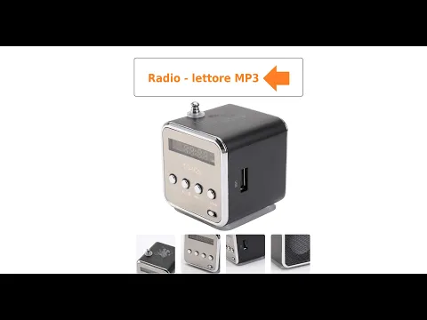 Download MP3 Piccola radio con lettore MP3/Usb/MicroSD