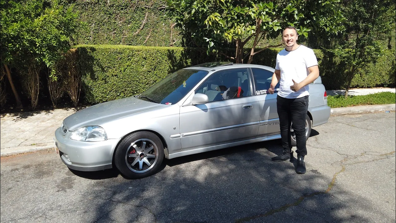 Gravei o civic coupe ej8 do Generosotv