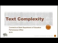 Text Complexity