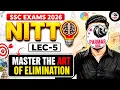 SSC EXAMS 2026 NITTO SERIES LEC-05 MASTER OPTION ELIMINATION FOR SSC RAILWAY