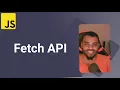 Learn Fetch API Modern JavaScript For Beginners Somali JavaScript Tutorial
