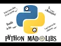 Making Mad Libs Generator in Python Part 3