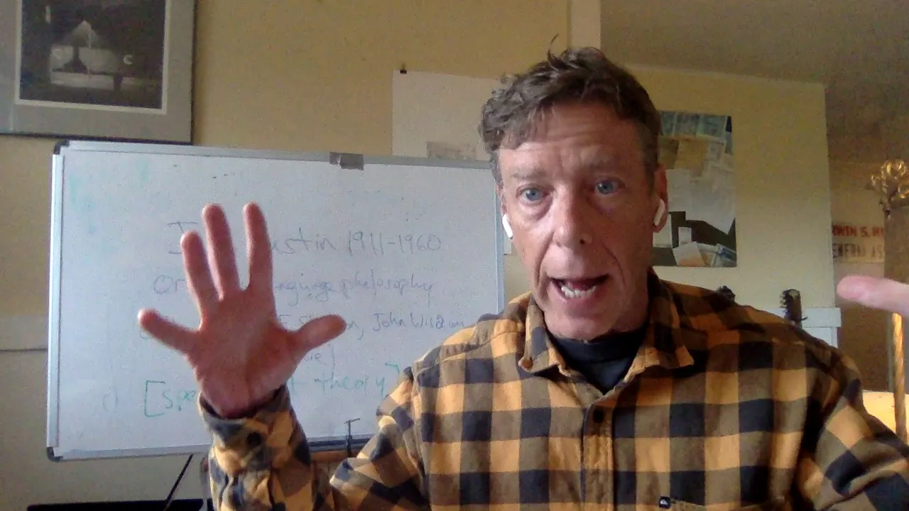 Intro to ordinary language philosophy and J.L. Austin's "Sense and Sensibilia"