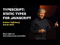 Download Lagu dotJS 2018 - Anders Hejlsberg - TypeScript: Static types for JavaScript