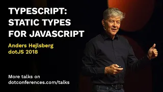 dotJS 2018 - Anders Hejlsberg