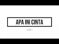 Download Lagu Forteen - Apa Ini Cinta Lirik MP3