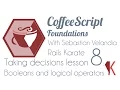 08 - Taking decisions
