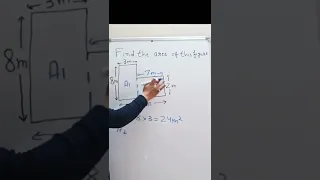 Area of the figure Area of the rectangle