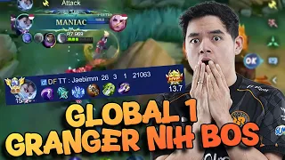GW DI ORDER GLOBAL 1 GRANGER DENGAN BINTANG 1000+ !! GAMEPLAY NYA G1LA BANGET !!